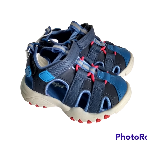 Boys Blue Sandals size 5 NWT - Picture 2 of 5